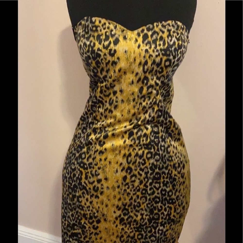 Guess leopard dress